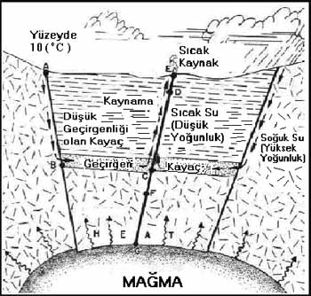  Kuyu, Jeoloji, Magmatik, Sokulumlar Genc kayacçlar, Sondajcı, Su sondajı
